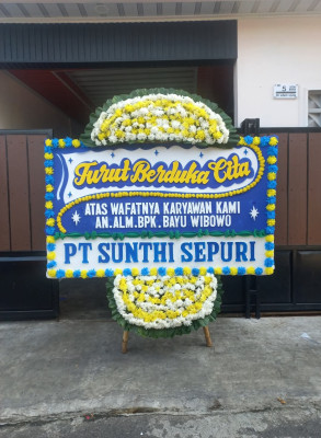 Papan Bunga Duka di Bangbayang
